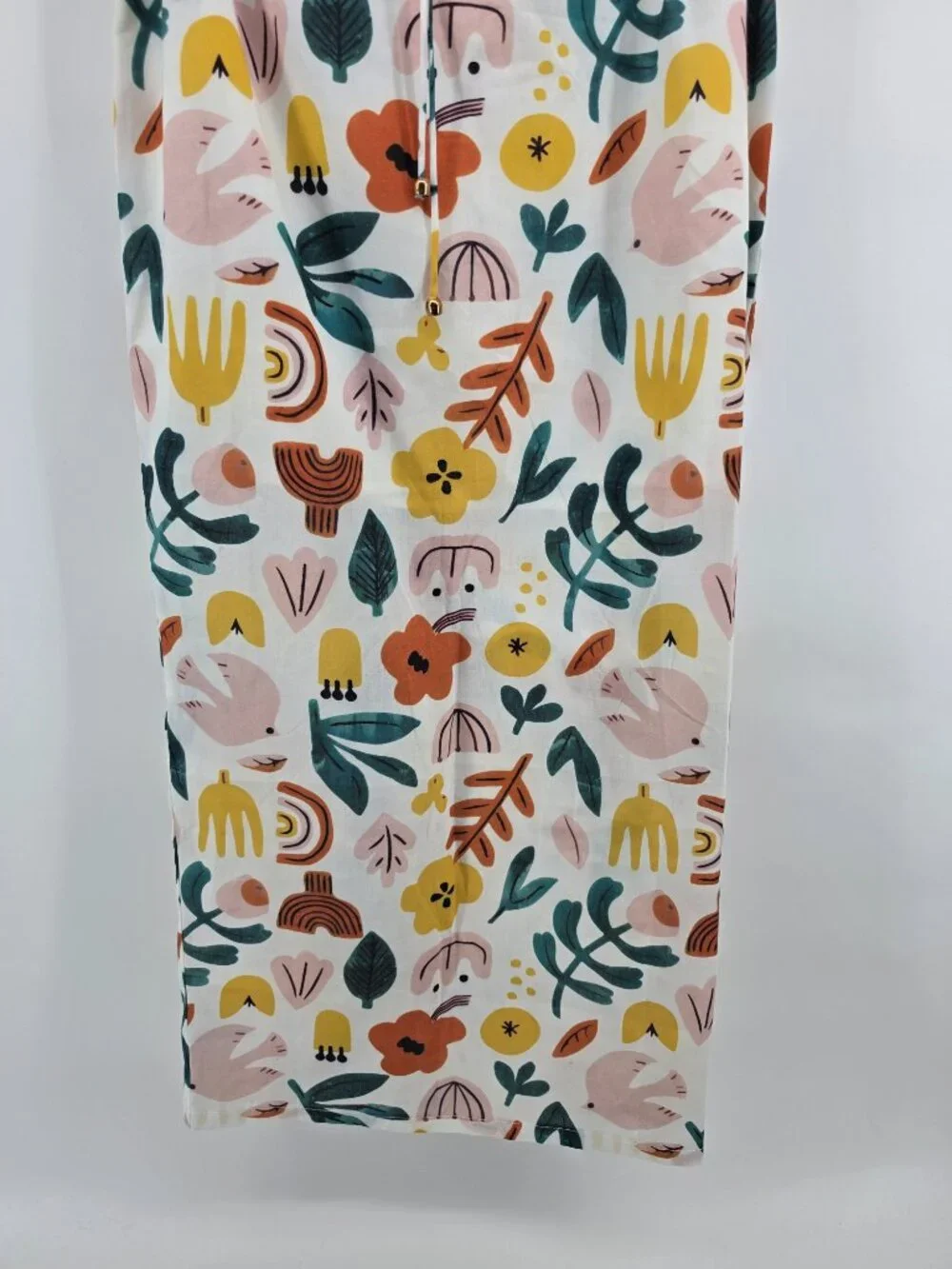 Here Comes the Sun Graziella Floral Crop Top Midi Skirt Matching Set Medium